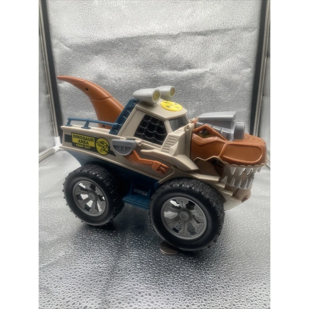 Adventure Force Dinosaur Area Truck Toy W/ Lights & Sounds